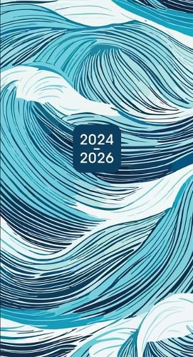 2025 Ocean Swell Checkbook/2 Year Pocket Planner