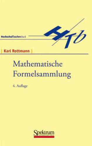 Cover image for Mathematische Formelsammlung