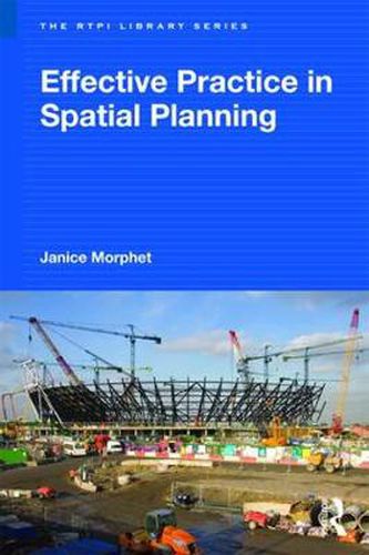 Cover image for Effective Practice in Spatial Planning