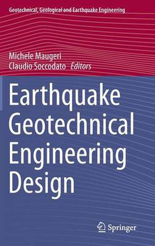 Cover image for Earthquake Geotechnical Engineering Design