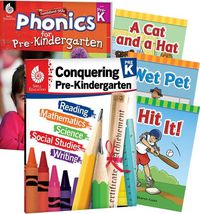 Cover image for Learn-At-Home: Phonics Pre-K Learning Bundle: 5-Book Set