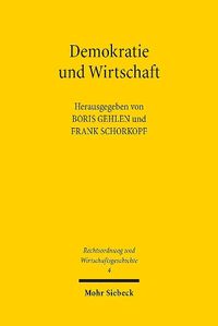 Cover image for Demokratie und Wirtschaft: Eine interdisziplinare Herausforderung