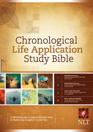 Cover image for NLT Chronological Life Application Study Bible