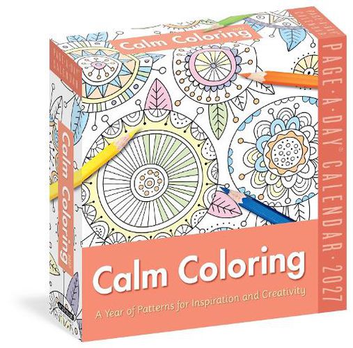 Cover image for Calm Coloring Page-A-Day (R) Calendar 2027