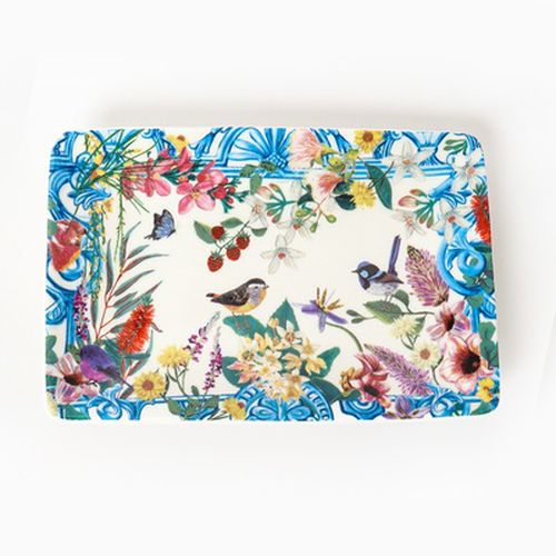 Rectangle Trinket Tray Enchanted Garden CN-LL07