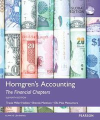 Cover image for Horngren's Accounting, The Financial Chapters, Global Edition