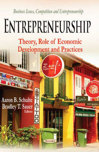 Cover image for Entrepreneurship: Theory, Role of Economic Development & Practices