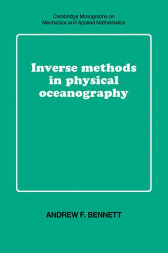 Cover image for Inverse Methods in Physical Oceanography