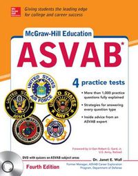 Cover image for McGraw-Hill Education ASVAB with DVD, Fourth Edition