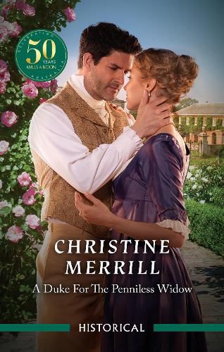 Cover image for A Duke For The Penniless Widow [Large Print]