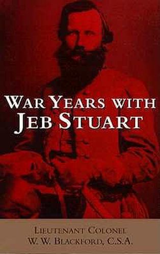 Cover image for War Years with Jeb Stuart