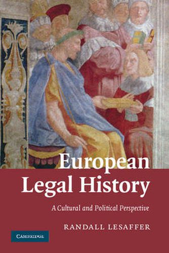 Cover image for European Legal History: A Cultural and Political Perspective