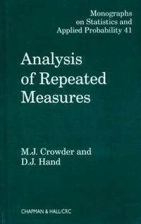 Cover image for Analysis of Repeated Measures
