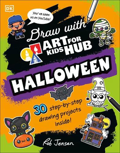 Cover image for Draw with Art for Kids Hub Halloween