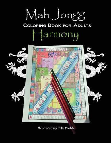 Cover image for Mah Jongg Coloring Book for Adults: Harmony