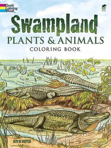 Cover image for Swampland Plants and Animals Coloring book