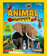 Cover image for Animal Creativity Book: Cut-Outs, Games, Stencils, Stickers