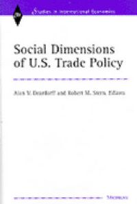 Cover image for Social Dimensions of U.S. Trade Policies