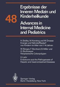 Cover image for Ergebnisse der Inneren Medizin und Kinderheilkunde/Advances in Internal Medicine and Pediatrics: Neue Folge