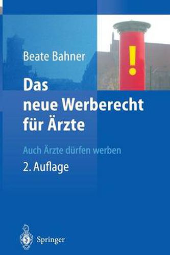 Cover image for Das neue Werberecht fur AErzte: Auch AErzte durfen werben