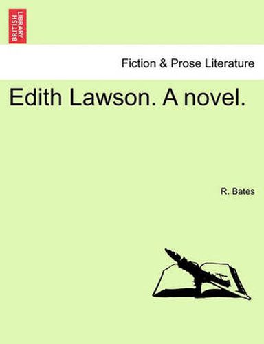 Cover image for Edith Lawson. a Novel.