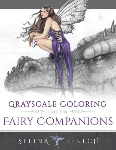 Cover image for Fairy Companions - Grayscale Coloring Edition