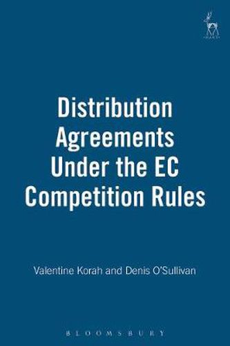 Cover image for Distribution Agreements Under the EC Competition Rules