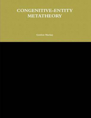 Cover image for Congenitive-Entity Metatheory