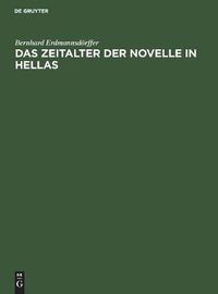 Cover image for Das Zeitalter Der Novelle in Hellas