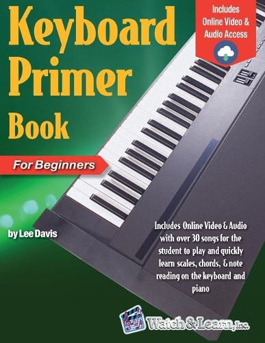 Cover image for Keyboard Primer Book for Beginners