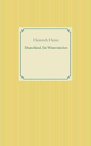 Cover image for Deutschland. Ein Wintermarchen