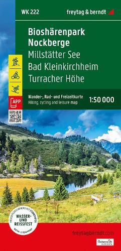 Cover image for Biospharenpark Nockberge Hiking, Cycling & Lesiure Map