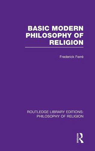Cover image for Basic Modern Philosophy of Religion