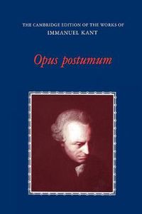 Cover image for Opus Postumum