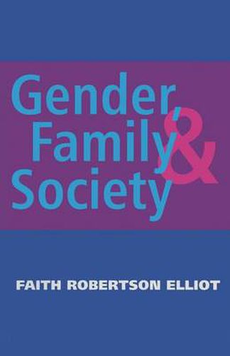 Cover image for Gender, Family and Society