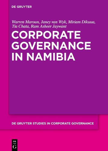 Cover image for Corporate Governance in Namibia