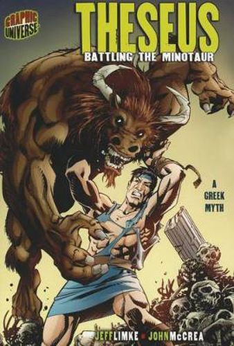 Cover image for THESEUS Battling The Minotaur (A Greek Myth)