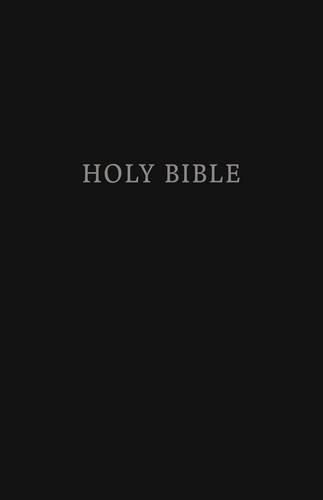 Cover image for KJV, Pew Bible, Large Print, Hardcover, Black, Red Letter, Comfort Print: Holy Bible, King James Version