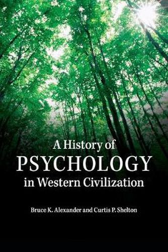 Cover image for A History of Psychology in Western Civilization