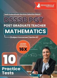 Cover image for DSSSB PGT Mathematics Exam Prep Book 2023 (English Edition)