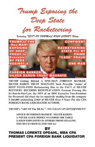 Cover image for TRUMP Exposing the Deep State for Racketeering