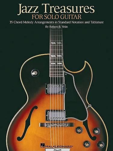 Cover image for Jazz Treasures for Solo Guitar