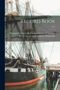 Cover image for Record Book; no.3