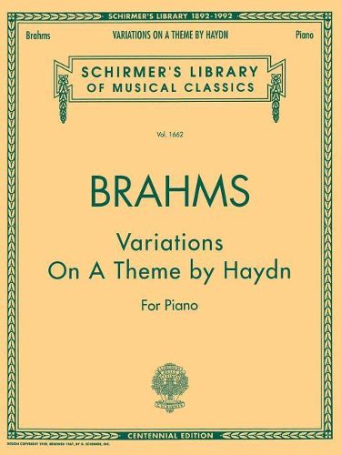 Cover image for Variations on a Theme by Haydn