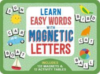 Cover image for Learn Easy Words with Magnetic Letters