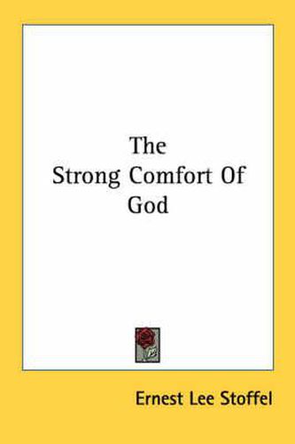 Cover image for The Strong Comfort of God