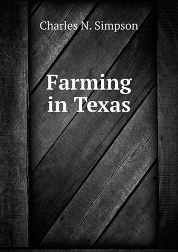 Cover image for Farming in Texas