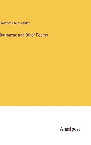 Cover image for Darmayne and Other Poems