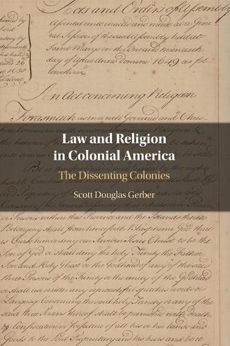 Cover image for Law and Religion in Colonial America