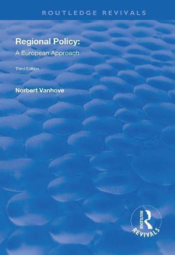 Cover image for Regional Policy: A European Approach